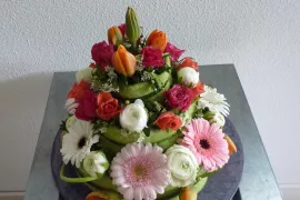Bloementaart voor moederdag
