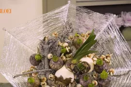 Draadboeket met bollen (video)