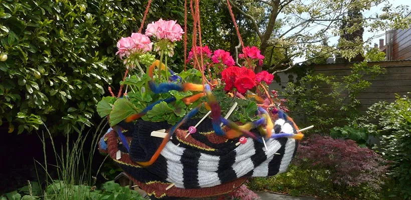 Alternatieve hanging basket