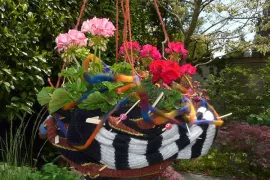 Alternatieve hanging basket