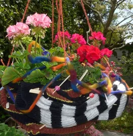 Alternatieve hanging basket