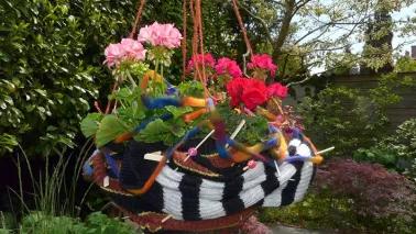 Alternatieve hanging basket