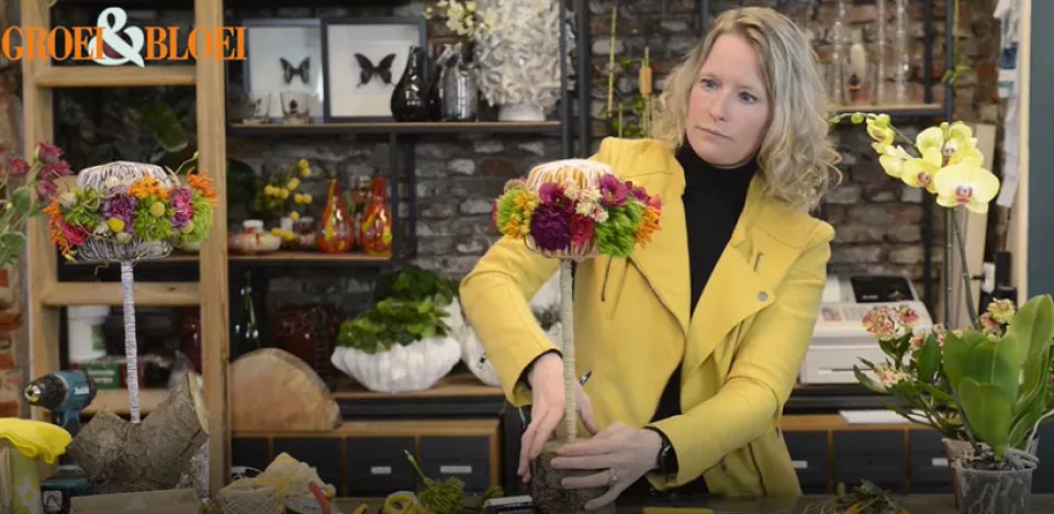 Afbeelding Fleurig Paasarrangement (video)