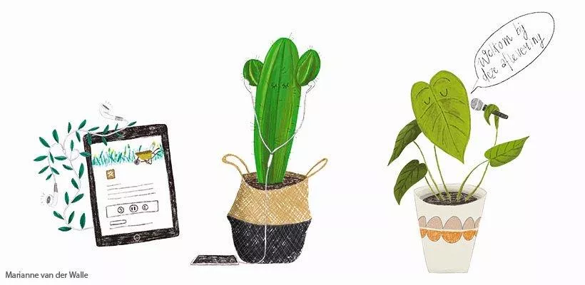 Groene podcast toppers