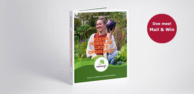 Mail & Win boek Kleine moestuin, grote opbrengst