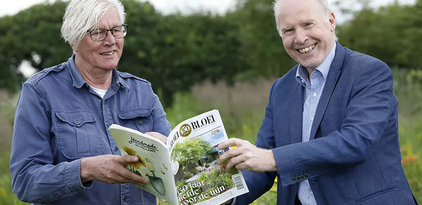 Piet Oudolf ontvangt 1e jubileumnummer