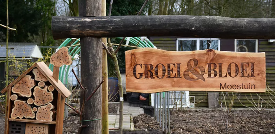 Afbeelding Nieuw: een jaar in de Groei & Bloei moestuin met Robbert Lauret