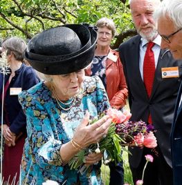 Prinses Beatrix woont groen jubileum bij