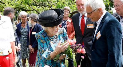 Prinses Beatrix woont groen jubileum bij