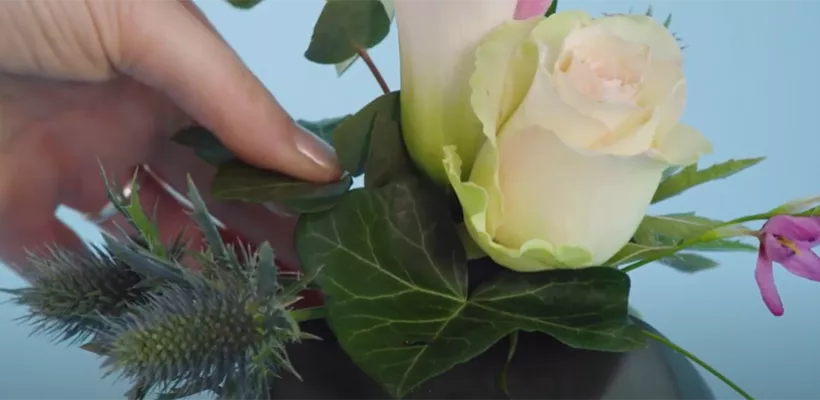 De basis, blad op draad zetten (video)