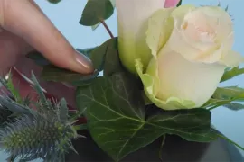 De basis, blad op draad zetten (video)