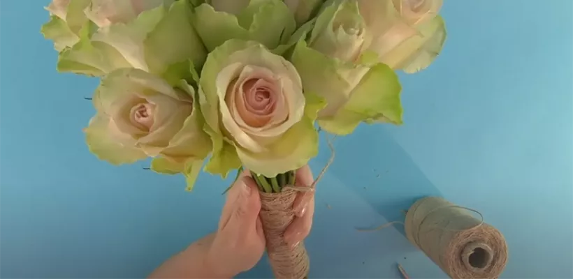 De basis: gebonden boeket maken (video)