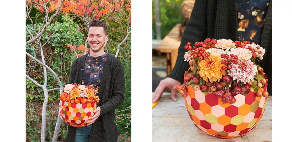 Afbeelding Vrolijk herfstmozaïek DIY (video)