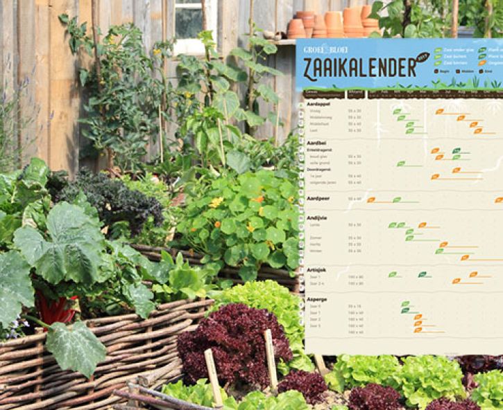 Download gratis zaaikalender
