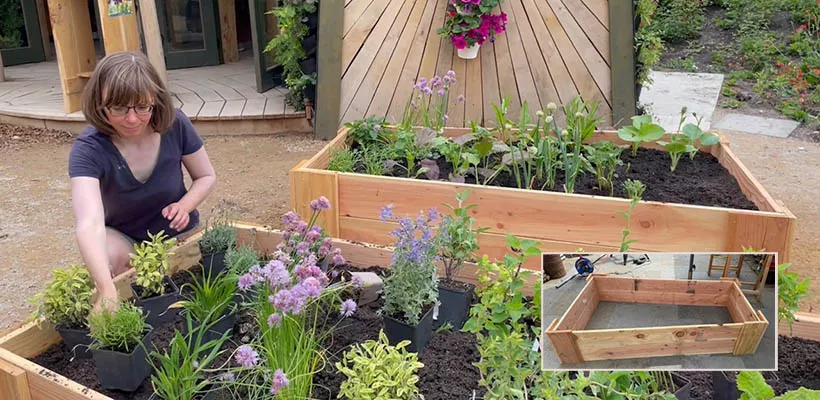 Zelf moestuinbakken maken