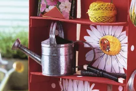 Maak een kastje van een kistje