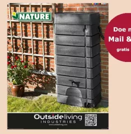 Mail & Win een gratis regenton