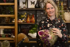 Bloemenhart voor moeder (video)