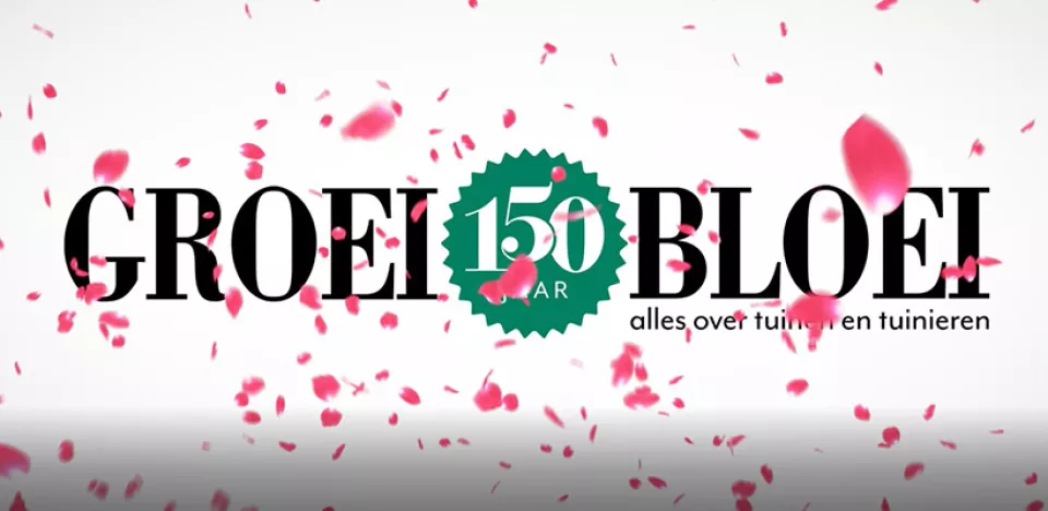 Afbeelding Groei & Bloei bestaat 150 jaar