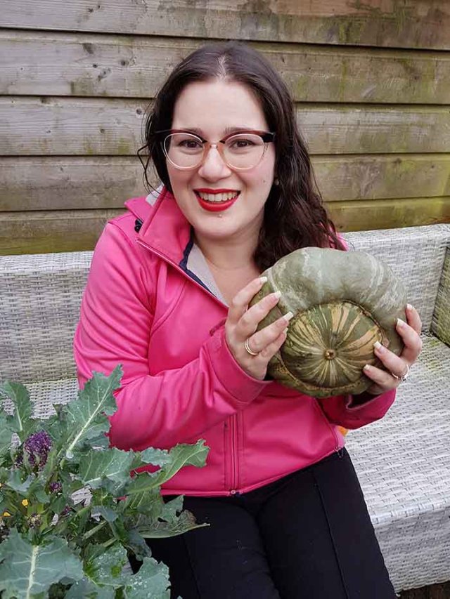 Pompoenen kweken in een pot