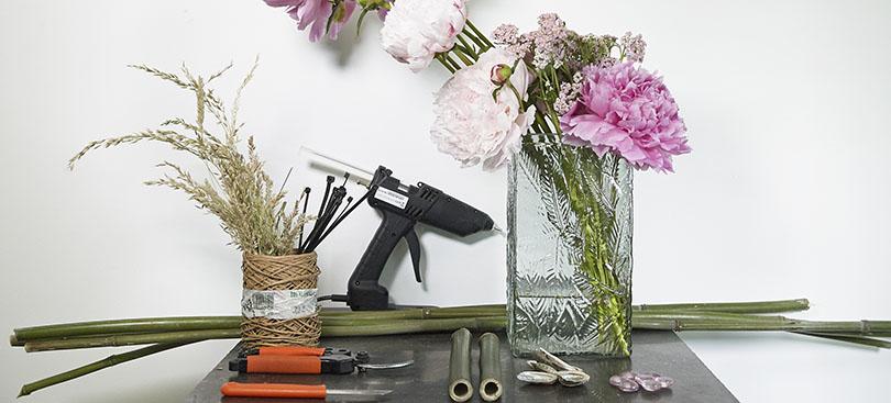 Pioenen en parels DIY