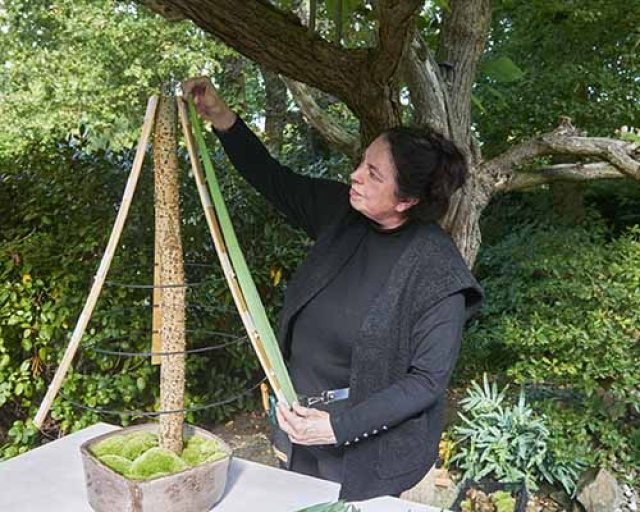 Alternatieve kerstboom 1: wél zelf de slingers ophangen!