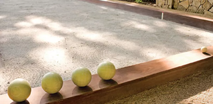 Maak je eigen jeu-de-boulesbaan