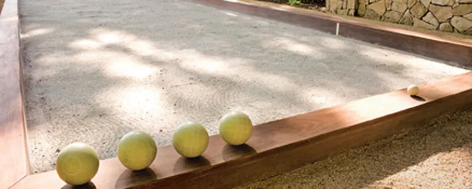 Afbeelding Maak je eigen jeu-de-boulesbaan