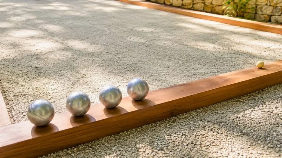 Afbeelding Maak je eigen jeu-de-boulesbaan