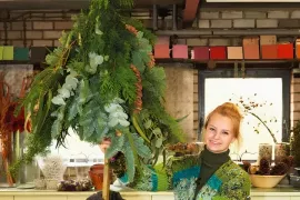 Duurzame kerstboom maken van natuurlijke materialen (video)