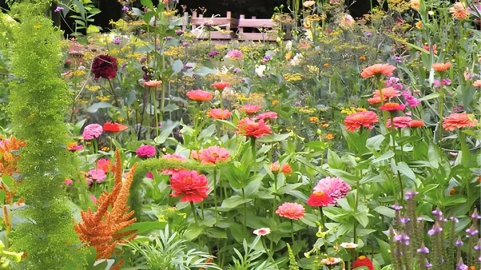 Afbeelding Amarant en zinnia: plukbloemen vol kleur