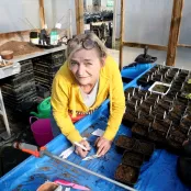 Zaaien met Margriet in de winter