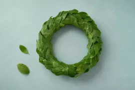 Zo maak je een groene basis voor elke krans