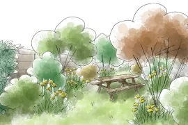 Planten voor een voedselstruweel