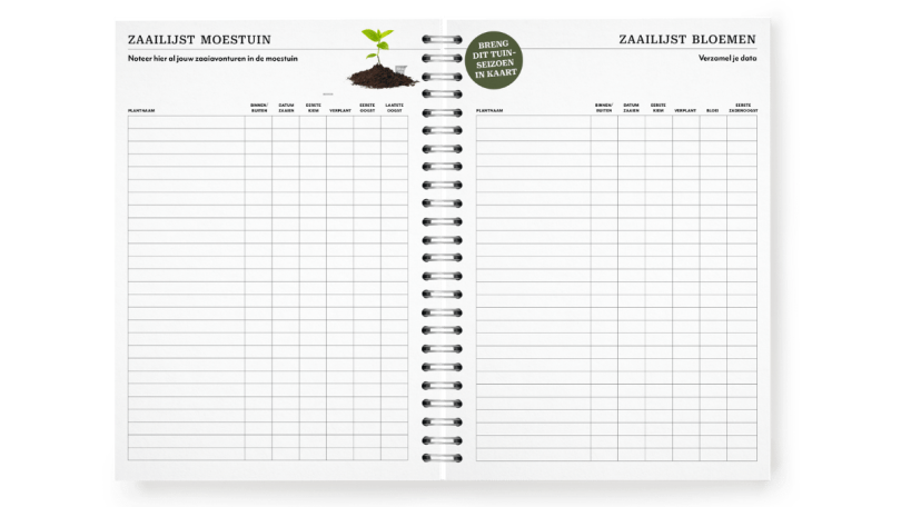 Tuinplanner 2027 komt eraan: bestel nu zonder verzendkosten