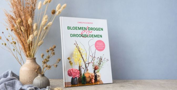 Winnen: boek ‘Bloemen drogen & droogbloemen’