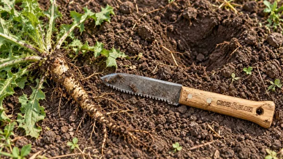 Afbeelding Word lid en ontvang een Hori Hori-plantmes t.w.v. €34,95 cadeau