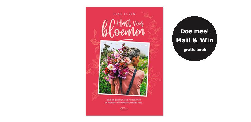 Mail & Win boek Hart voor bloemen